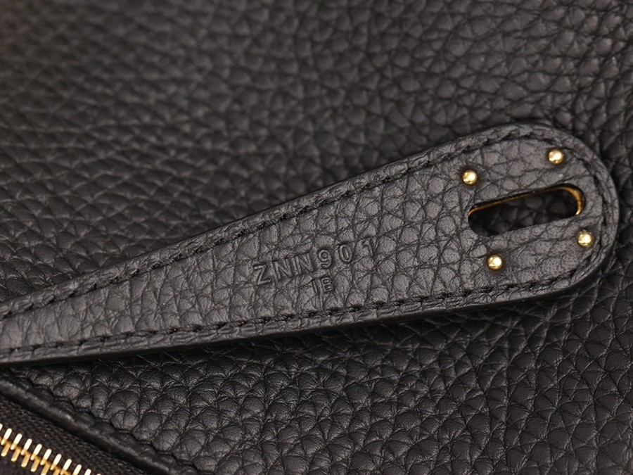 H Lindy 26CM 黑色金扣_18