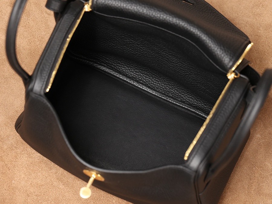 H Lindy 26CM 黑色金扣_19