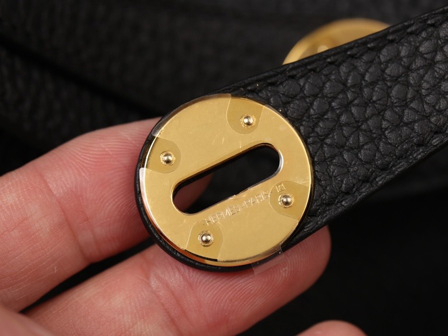 H Lindy 26CM 黑色金扣_17