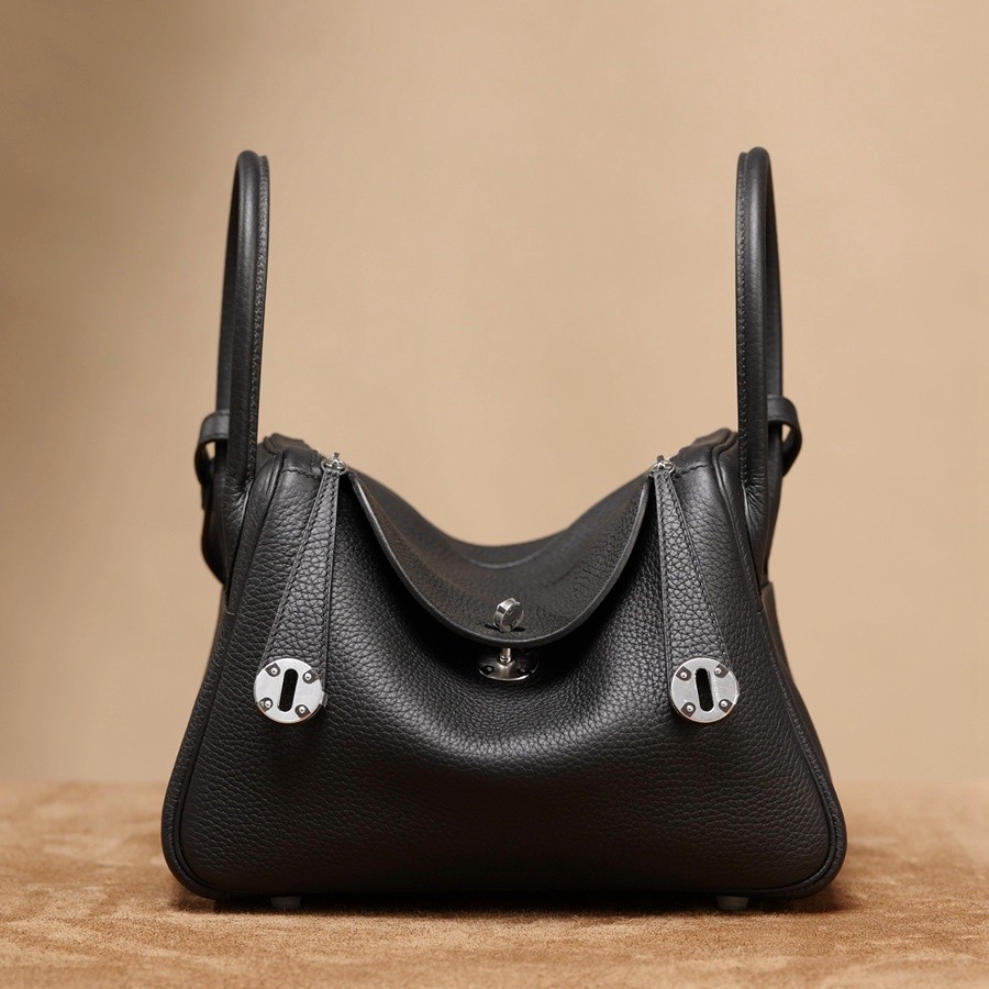 H Lindy 26CM 黑色銀扣_2