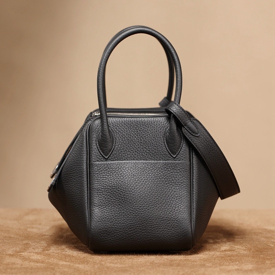 H Lindy 26CM 黑色銀扣_3