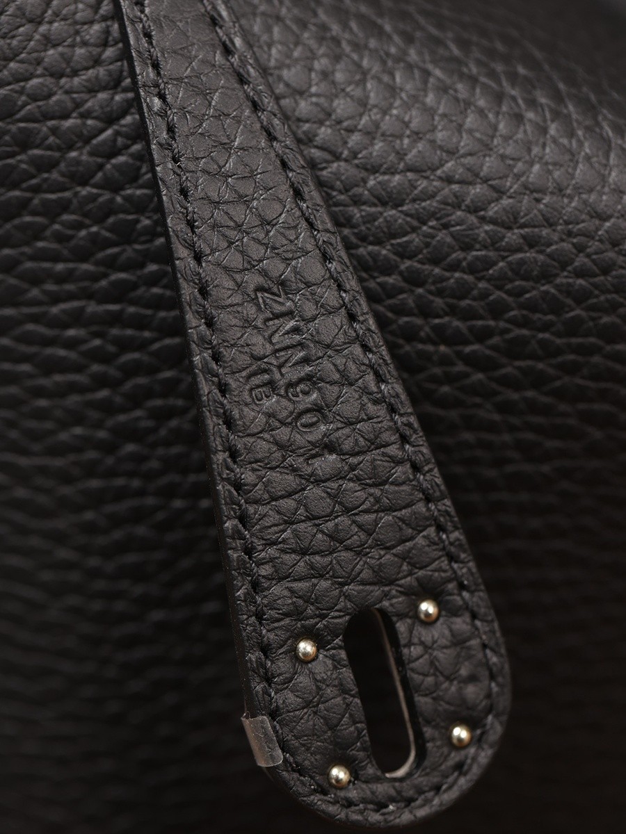 H Lindy 26CM 黑色銀扣_10