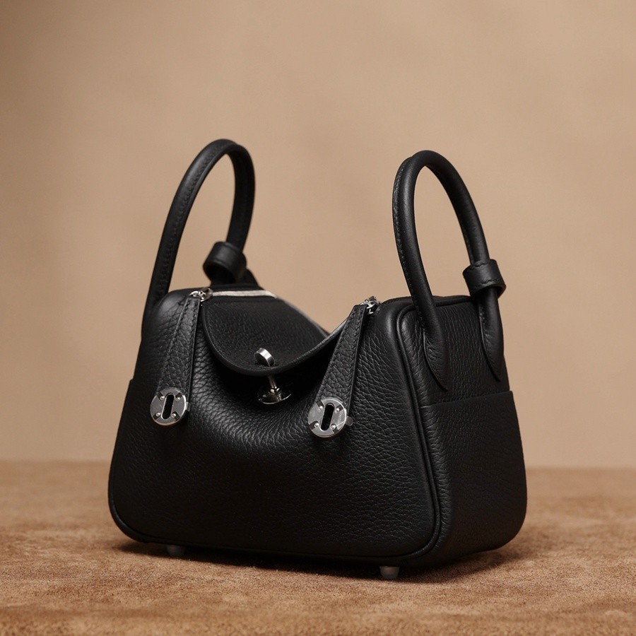 H Lindy Mini 19CM 黑色銀扣_2