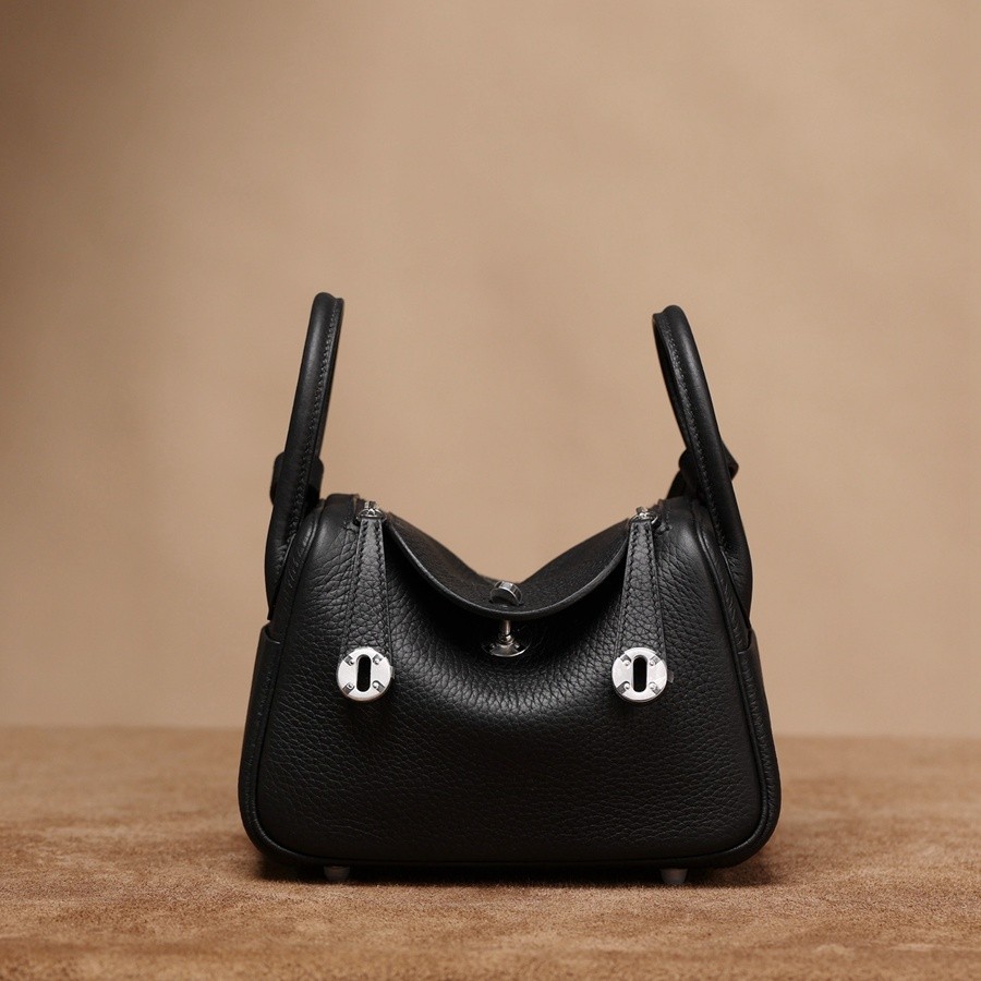 H Lindy Mini 19CM 黑色銀扣_1