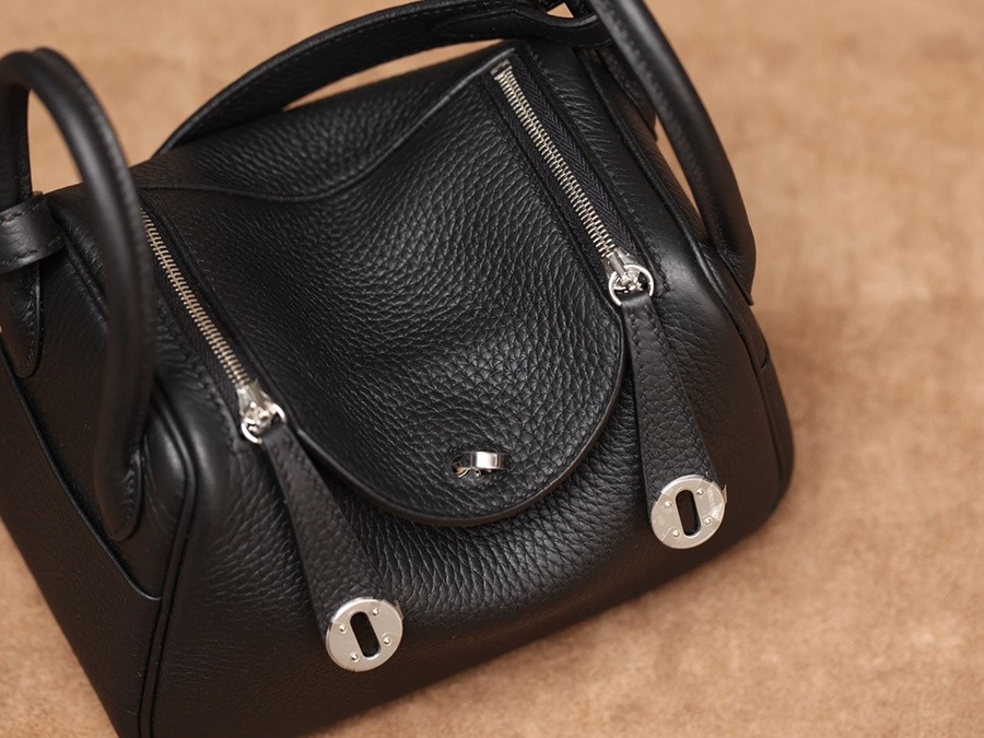 H Lindy Mini 19CM 黑色銀扣_7