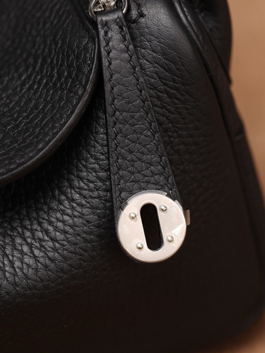 H Lindy Mini 19CM 黑色銀扣_8