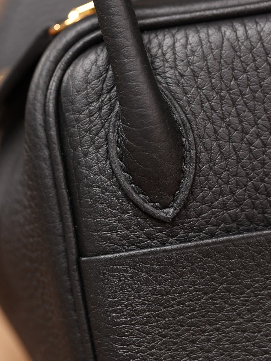 H Lindy Mini 19CM 黑色金扣_9