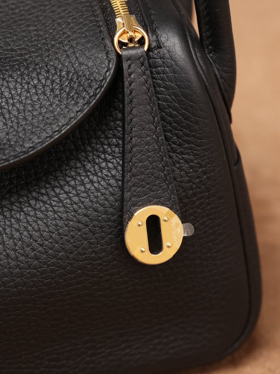 H Lindy Mini 19CM 黑色金扣_14