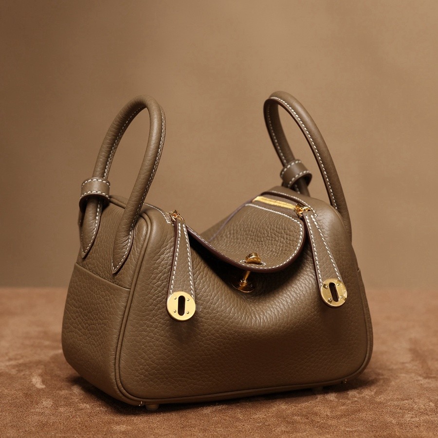 H Lindy Mini 19CM 大象灰金扣_1