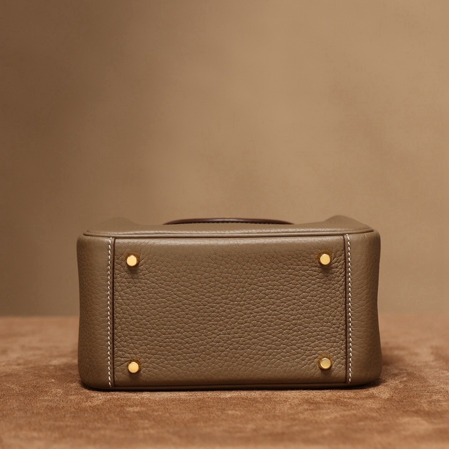 H Lindy Mini 19CM 大象灰金扣_7