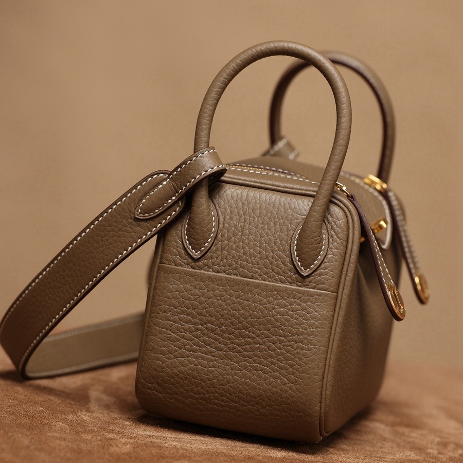 H Lindy Mini 19CM 大象灰金扣_8