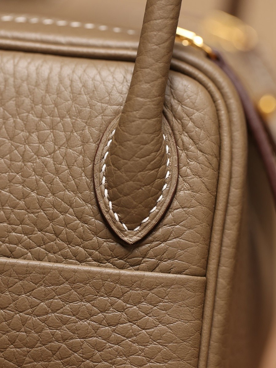 H Lindy Mini 19CM 大象灰金扣_11