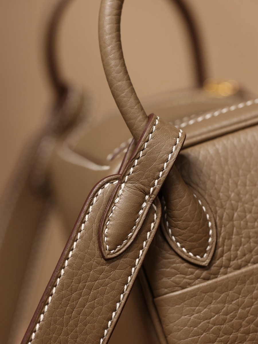 H Lindy Mini 19CM 大象灰金扣_10