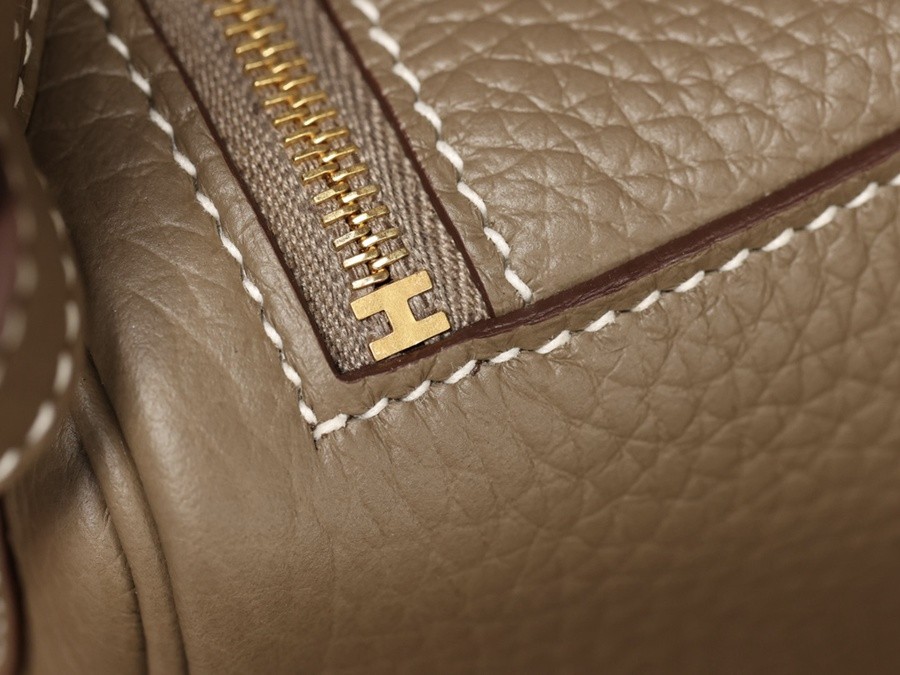 H Lindy Mini 19CM 大象灰金扣_14