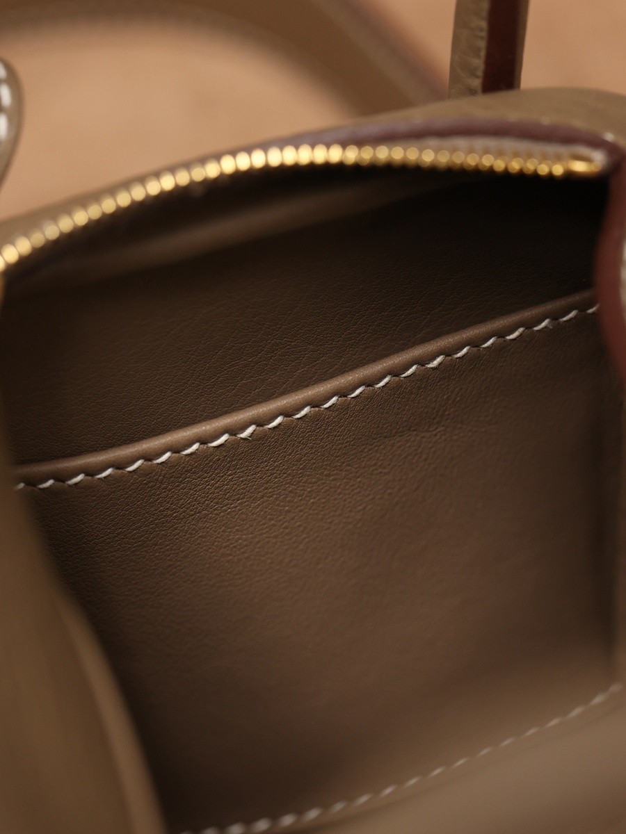 H Lindy Mini 19CM 大象灰金扣_21