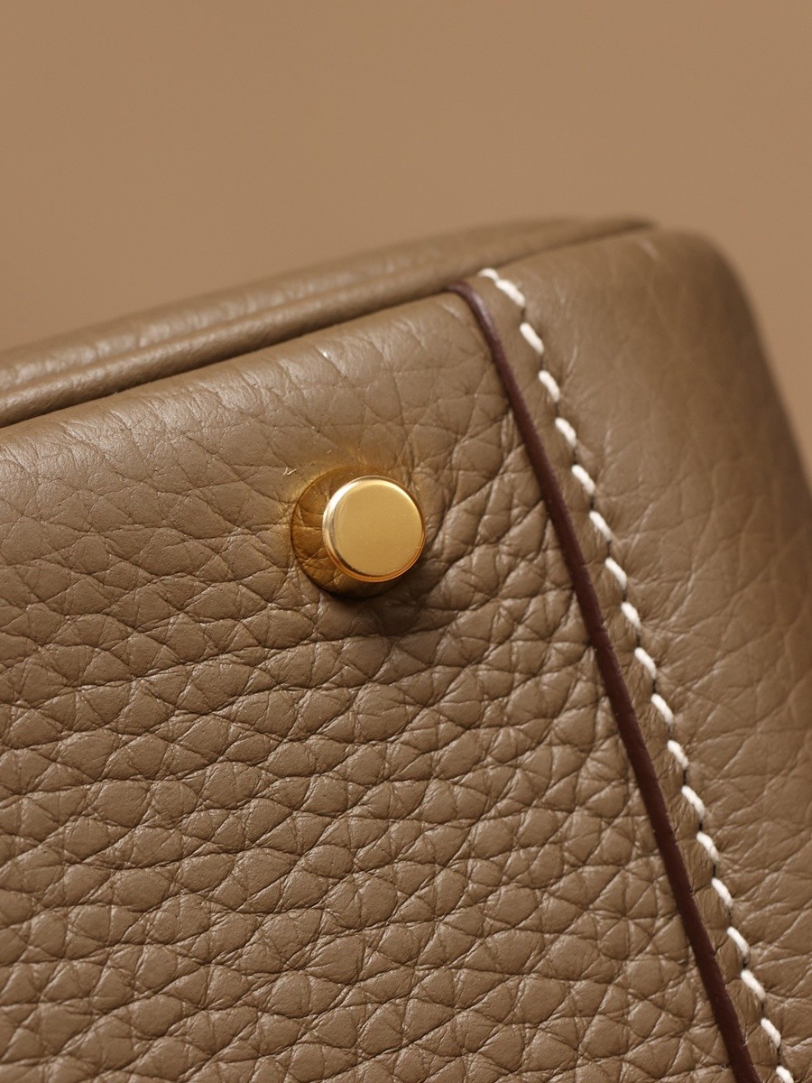 H Lindy Mini 19CM 大象灰金扣_22