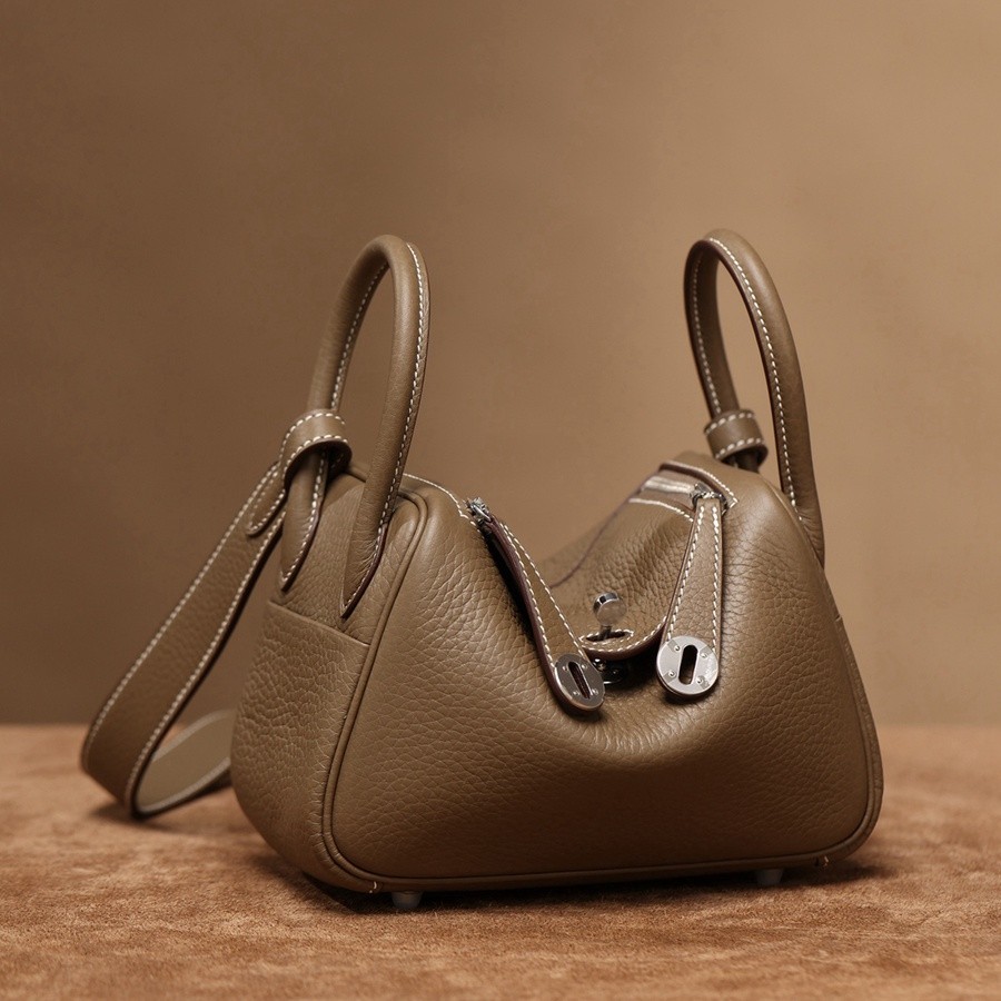 H Lindy Mini 19CM 大象灰銀扣_2