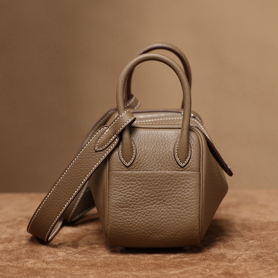 H Lindy Mini 19CM 大象灰銀扣_3