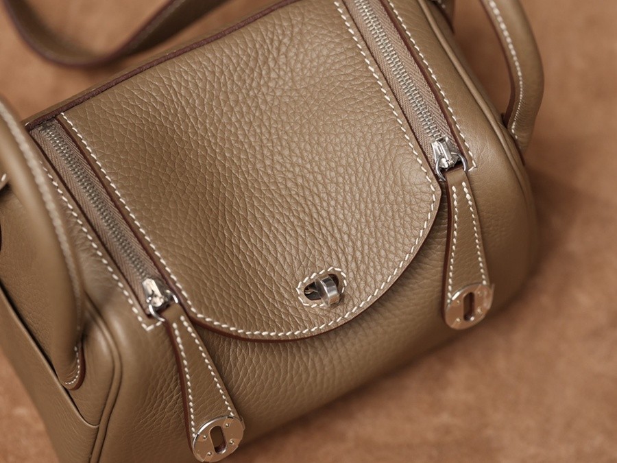 H Lindy Mini 19CM 大象灰銀扣_7