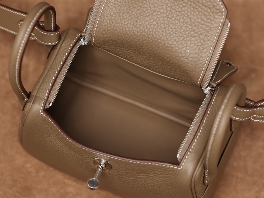 H Lindy Mini 19CM 大象灰銀扣_9