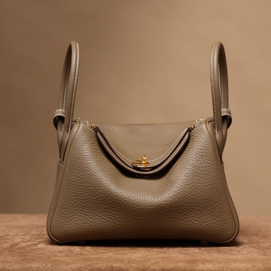 H Lindy 26CM 大象灰金扣_1