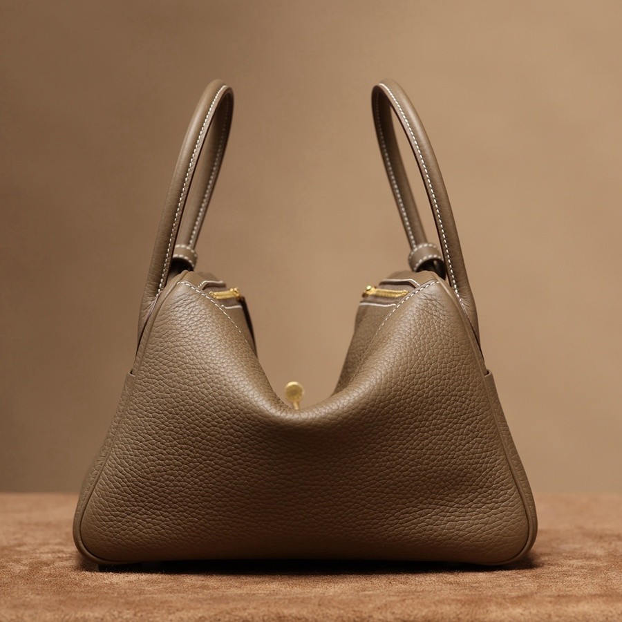 H Lindy 26CM 大象灰金扣_5