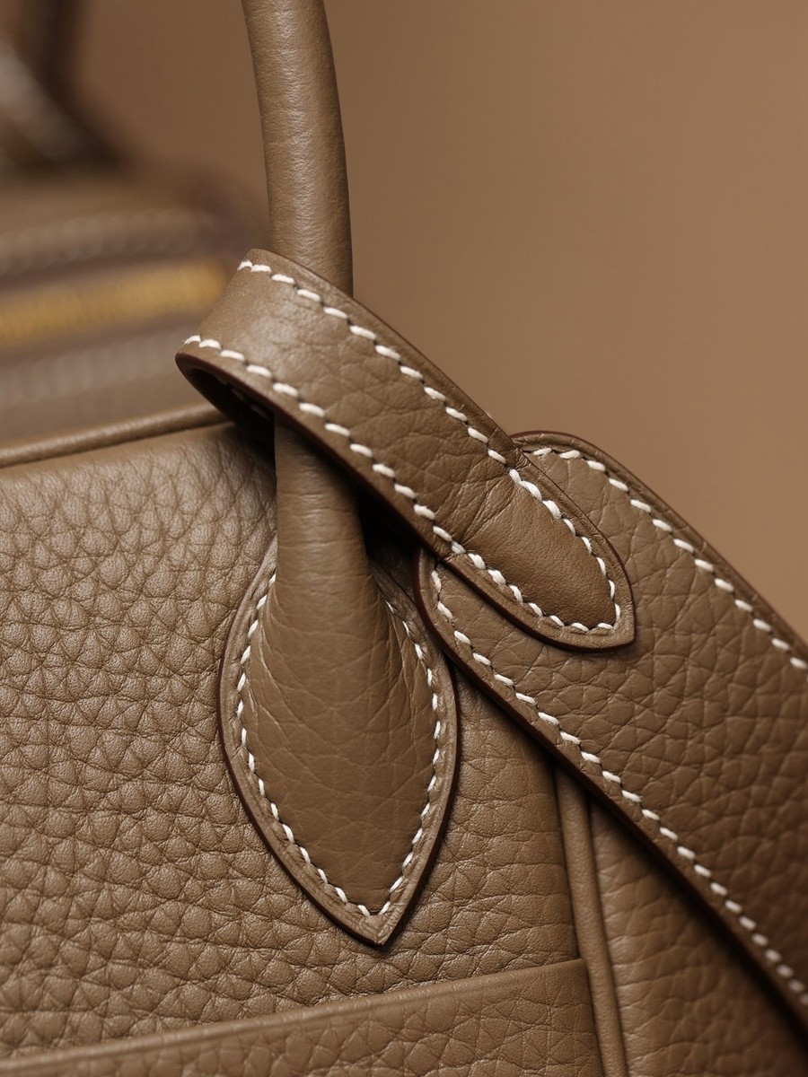 H Lindy 26CM 大象灰金扣_10