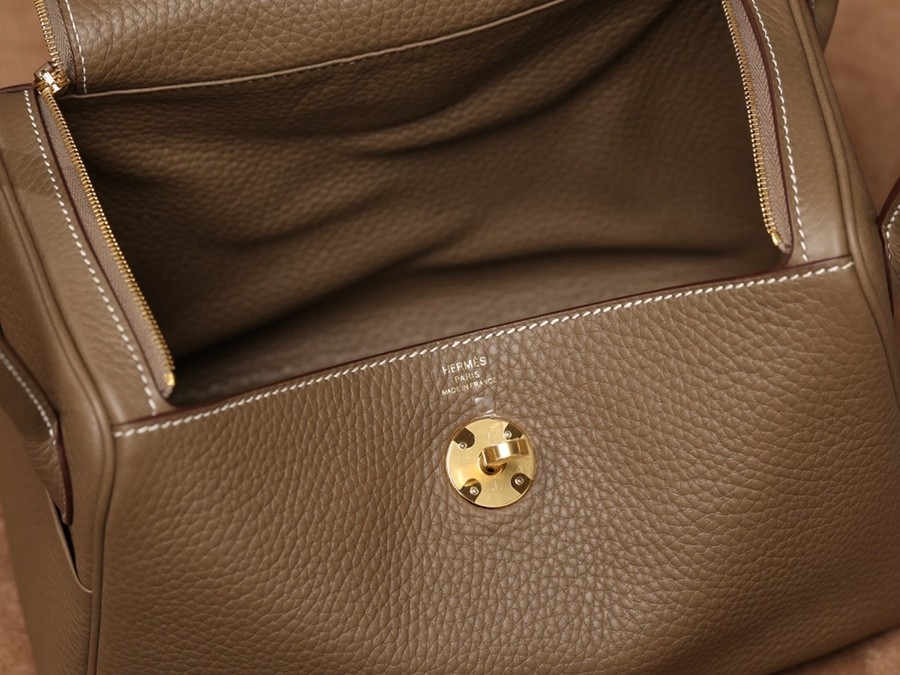 H Lindy 26CM 大象灰金扣_17