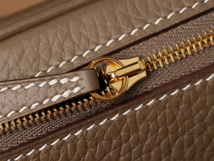 H Lindy 26CM 大象灰金扣_15