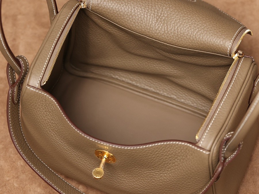 H Lindy 26CM 大象灰金扣_20