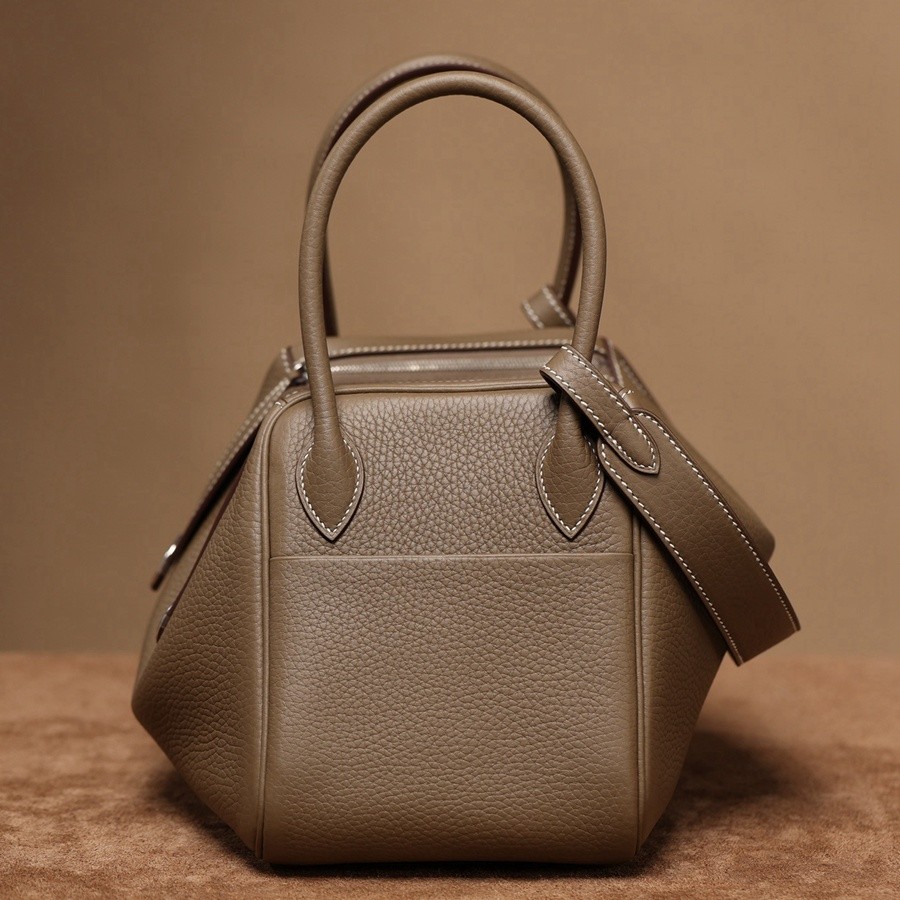 H Lindy 26CM 大象灰銀扣_4