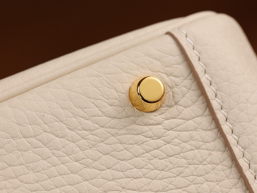 H Lindy Mini 19CM 奶昔白金扣_20