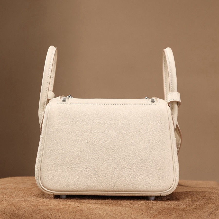 H Lindy Mini 19CM 奶昔白銀扣_4