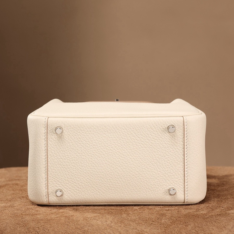 H Lindy Mini 19CM 奶昔白銀扣_8