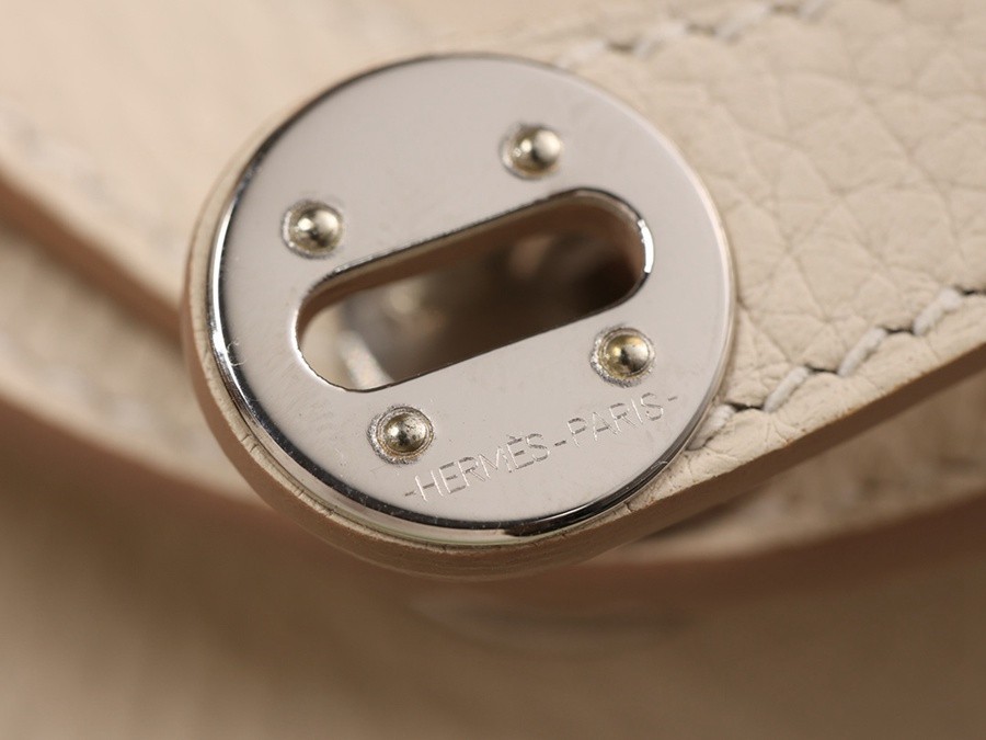 H Lindy Mini 19CM 奶昔白銀扣_10