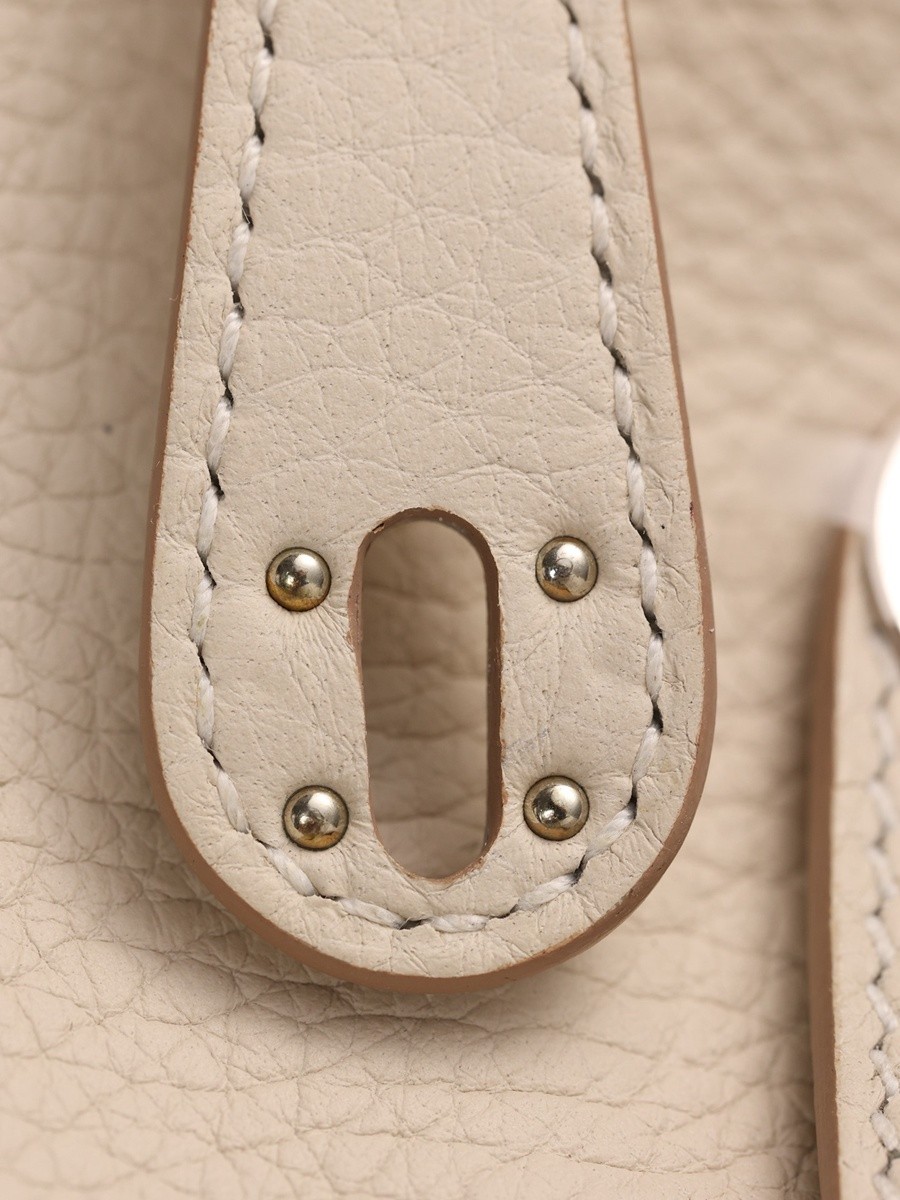 H Lindy Mini 19CM 奶昔白銀扣_13