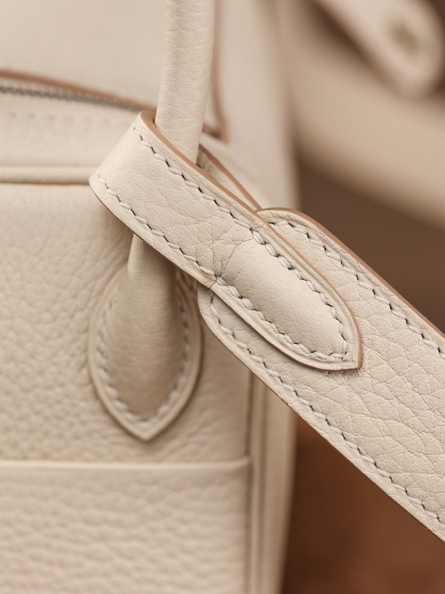 H Lindy Mini 19CM 奶昔白銀扣_22