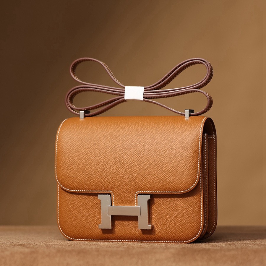 H Constance 19金棕銀扣_2