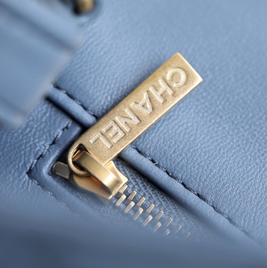 小香 23K 金球調節扣方胖子 牛仔藍_11