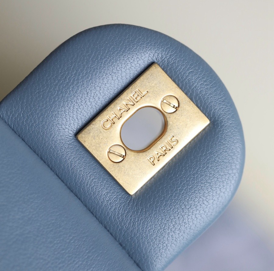 小香 23K 新色金球調節扣 大mini牛仔藍_12