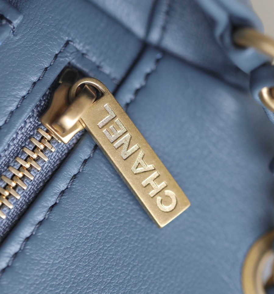 小香 23K 新色金球調節扣 大mini牛仔藍_14