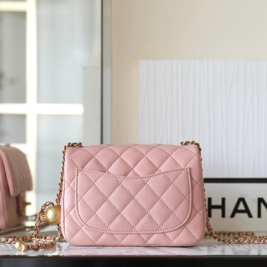 小香 23K 小香新色金球調節扣方胖子 粉色_3