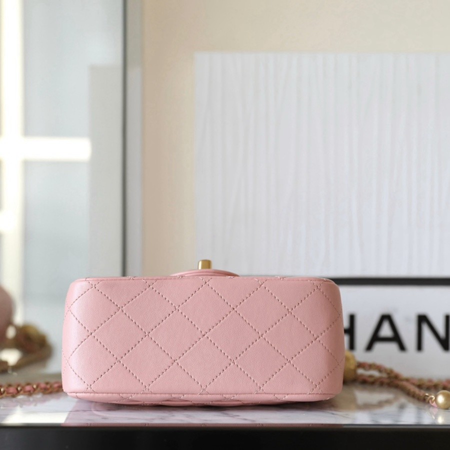 小香 23K 小香新色金球調節扣方胖子 粉色_5