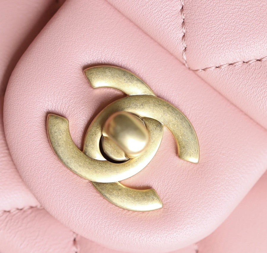 小香 23K 小香新色金球調節扣方胖子 粉色_9