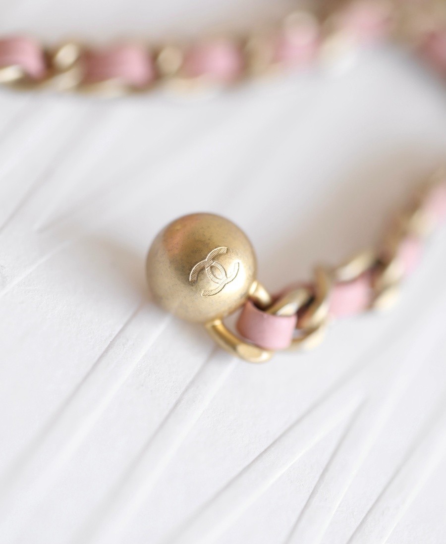 小香 23K 小香新色金球調節扣方胖子 粉色_14