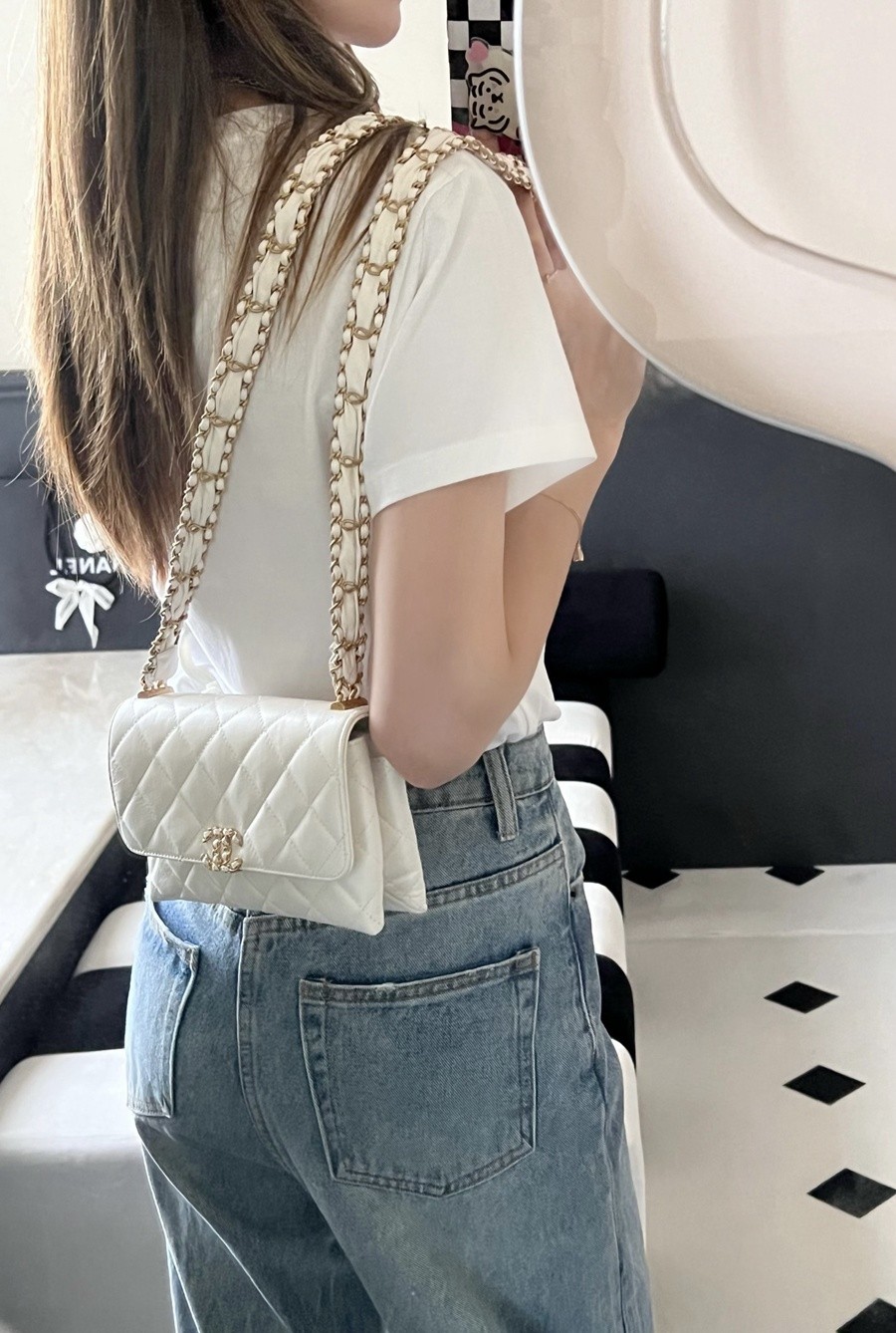 小香 23K秋冬 19系列風琴包 白色_12