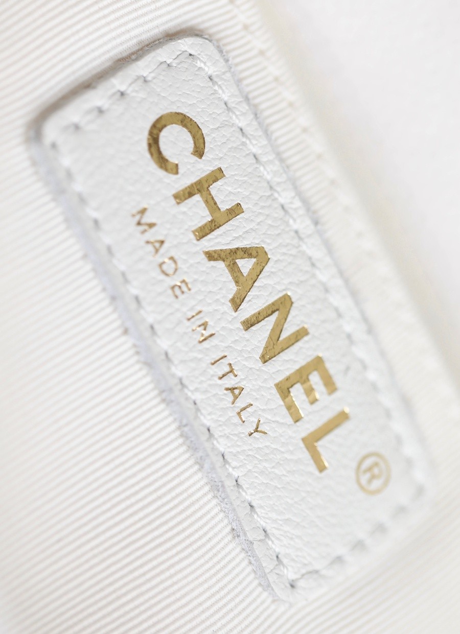 小香 23K坦克雙肩背包 白色小號_8