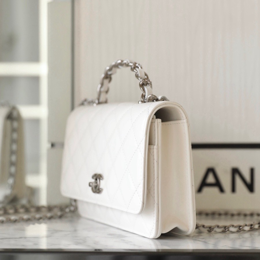 小香 23K秋冬 23K水鑽WOC 白色_2