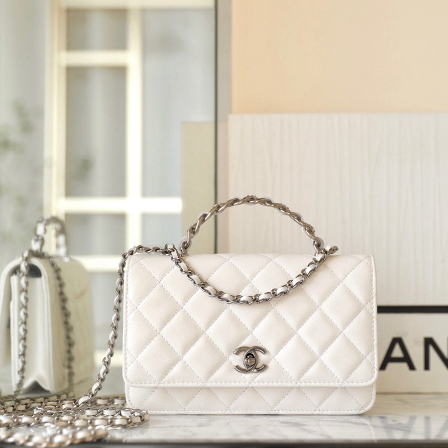 小香 23K秋冬 23K水鑽WOC 白色_1