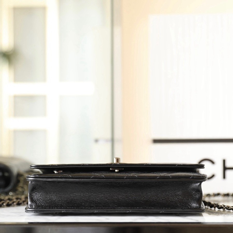 小香 23K秋冬 23K水鑽WOC 黑色_4